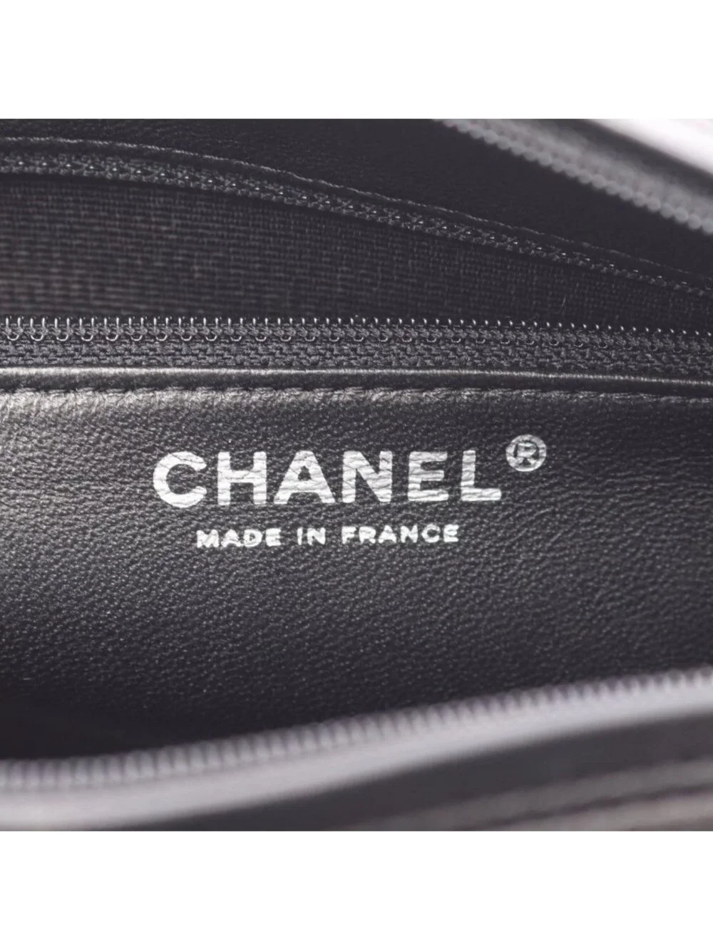 Chanel Shoulder Bag Quilted Black Lambskin